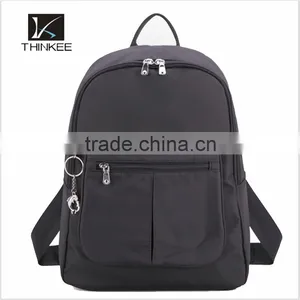 Unisex Black School Bag China Custom Logo 50 Pcs Moq Cheap School Bag thumbnail-1