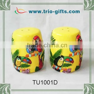 Customized Ceramic Salt and Pepper Shaker Set thumbnail-1