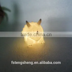 2016 New Custom Design Cute Pvc Led Toy Animal Shaped Night Lights thumbnail-3