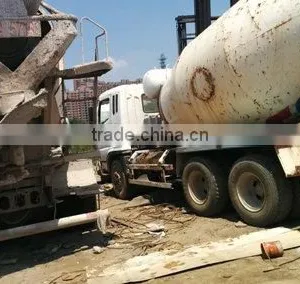10cbm Used Condition Fuso Concrete Mixer Liebherr Truck Mixer for Sale thumbnail-2