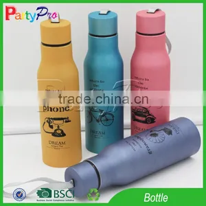 Partypro Wide Mouth Bottle Stainless Steel Vacuum Bottle 750ML 500ML Water Bottles Wholesale thumbnail-1