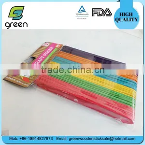 114mm Wholesale Colorful Ice Cream Sticks With High Quality thumbnail-1