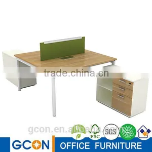 Lockable Double Office Desk Product for 2 People thumbnail-1