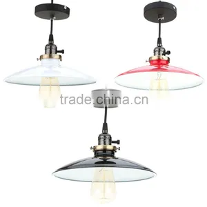 Modern Loft American Retro Buffet Restaurant Lights Sitting Room Individuality Creative Glass Pendant Lamp Lights thumbnail-2