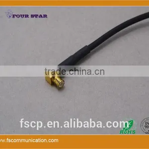 RG174 Cable Assembly With BNC Female Right Angle to MCX Male Right Angle Connector thumbnail-6