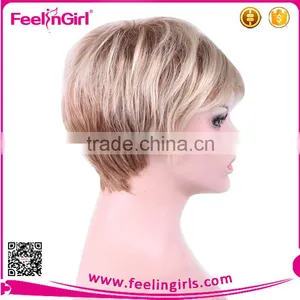 New Arrival Free Human Hair Full Lace Wig Samples Cosplay thumbnail-5