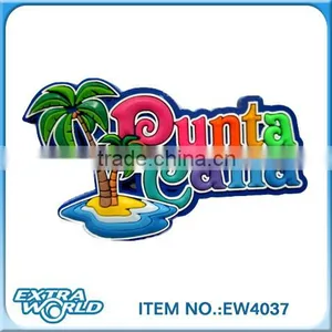 Punta Cana Souvenir Soft Pvc Magnet thumbnail-1