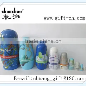 Wooden Russion Nesting Doll , Matryoshka Dolls thumbnail-1