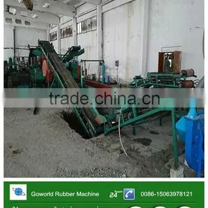 Used Tyre Recycling Plant Complete / Rubber Cracker Machine thumbnail-5