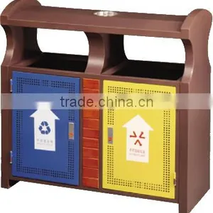 Max-HK12 Special Design Black Outdoor Waste Bin thumbnail-3