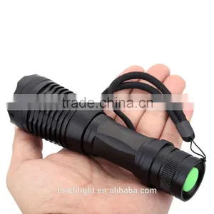Super Waterproof Zoomable Adjustable Focues LED Flashlight Mini Handy Portable Outdoor CRE E T6 5 Modes Torch Light Lamp TL-8061 thumbnail-2