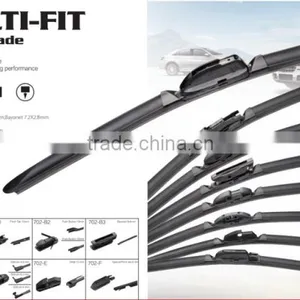 Best Selling Natural Rubber Refill Universal Car Windshield Wiper Blade thumbnail-1