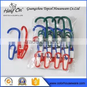 Plastic Laundry Clothespins Hangers Spring Clamp Clips thumbnail-1