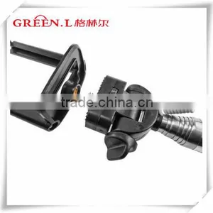 Cable Selfie Stick, 2015 New Style Cable Take Pole Selfie Stick Phone SmartPhone Stainless Steel Flexible Monopod thumbnail-2