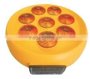 LED Solar Flower Waring Traffic Light thumbnail-2