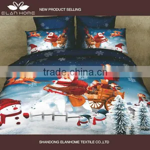 100% Cotton Christmas Bed Sheets Wholesale From China Supplier thumbnail-1
