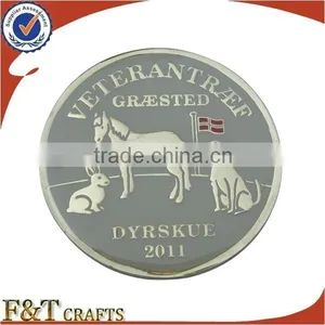 High End Producer Die Struck Sport Honner Award Gold Metal Coin for Souvenir thumbnail-4