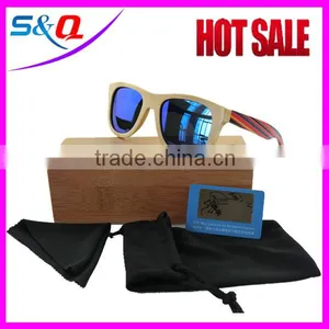 Wooden/Bamboo Temple Sunglasses Skateboard Wood Eyeglasses thumbnail-6