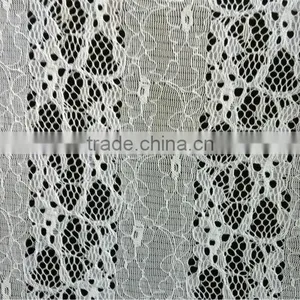2-row Pattern Nylon Spandex Lace Fabric in Bulk thumbnail-1