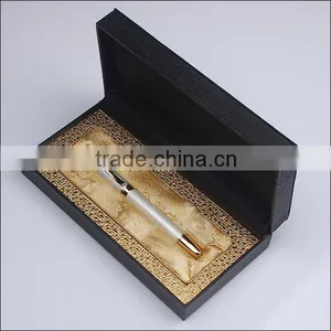 Wedding Favors Black Pen With Letter Remember Gift Metal Pen With Leather Box thumbnail-5
