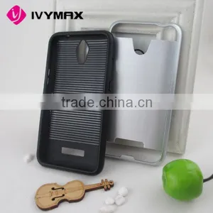 Rugged Armor Hybrid Heavy Duty Slim Case Cover Stand For Zte Z820/ Obsidian Colorful thumbnail-3