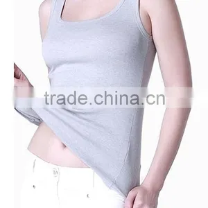 2015 Cotton Knitted Vest for Ladies With Quick Dry and Moisture Transfer Function thumbnail-2