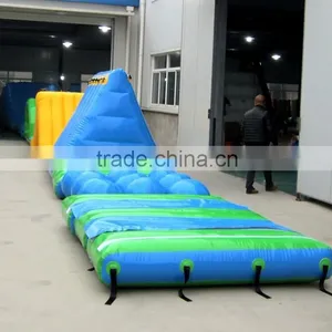 Hot Summer Water Pool Game Inflatable Water Obstacle Course for Sale thumbnail-1