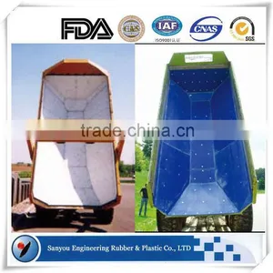 Custom-made Hdpe Dump Truck & Trailer Liners/wear Resistant Bunker Hopper Liner/cheap Hdpe Liner thumbnail-1
