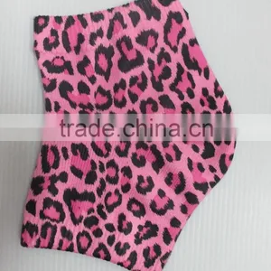 Pink Leopard Sock Heel / Elbow Socks / Printed Heel Socks thumbnail-3
