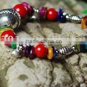 2010 Fashion Bracelet WYB266,Alloy Bracelet,Corallite Bracelet,Shell Bracelet thumbnail-1