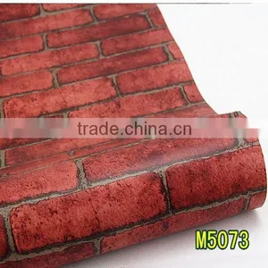 Simple China Wind Brick Type Self-adhesive Wallpaper Price thumbnail-1