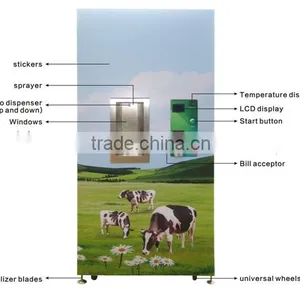 Popular in Kenya 150L, 200L, 300L, 500L Self-service Hot Sale Milk Vending Machine, Fresh Milk Dispenser, Milk Atm Machine thumbnail-3