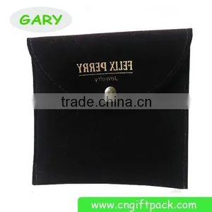 Custom Logo Velvet Jewelry Envelope Pouch thumbnail-5