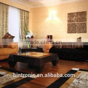Bintronic Interior Window Covering Aluminum Alloy Track Screw Rod Driven Motorised Curtain thumbnail-2