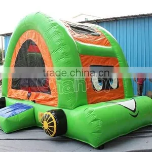 2016 Channal Cheap New Design Bouncy Castle Inflatable Prices/water Slide Jumpers for Sale/colorful Moonwalks Supplier's Choice thumbnail-3