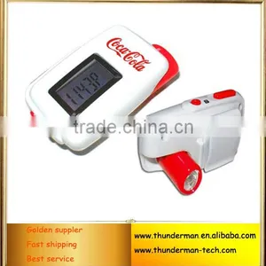 Digital Multifunctional LED Flashlight Pedometer thumbnail-1