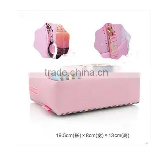 pu Cosmetic Bag 2016 New Arrival Cute Elegant Cosmetic Bag Personalized thumbnail-4