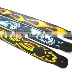 High Quality Security Leather Guitar Strap GP-08 thumbnail-3