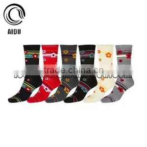 Custom Solid Striped Child Knitted Cotton Socks thumbnail-5