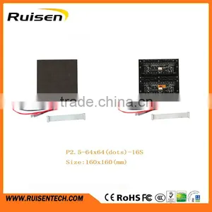 High Clear P2.5 LED Display Indoor SMD P2.5 LED Display Screen 160000 Pixels/sqm 64*32 160*160MM Indoor Rental LED Display thumbnail-5