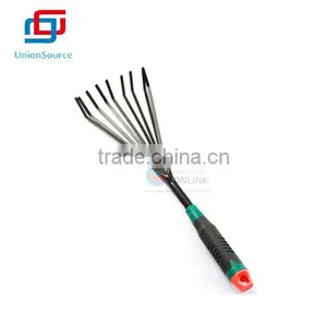 High Quality Small Steel Garden Hand Rake thumbnail-1