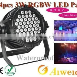 Stage LED Par With Linear Dimmer 54pcs 3W PAR Can thumbnail-1