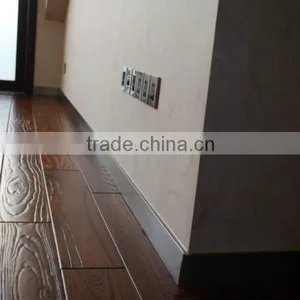 Decorative Waterproof Pvc Baseboard Moulding in High Quality thumbnail-1