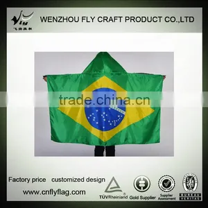 2015 Customizable Flag Football Fans Cape Flag Body Flag thumbnail-2