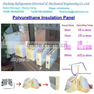 Blast Freezer Cold Room With Standard Size Polyurethane Insulated thumbnail-2