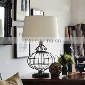 T6005 E27 Retro Design Art Table Lamp thumbnail-1
