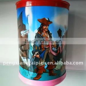 Plastic Fold Trash Can thumbnail-1