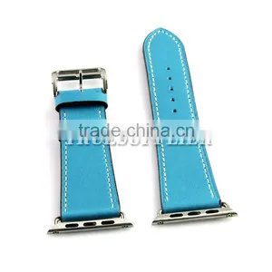 Leather Band Watch Strap for Apple Watch 38mm 42mm thumbnail-5
