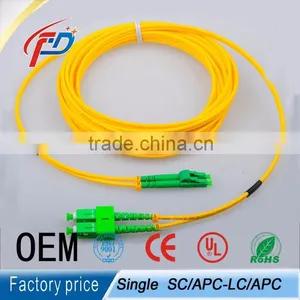 2 Cores Duplex SC/aps-LC/aps Fiber Optic Patch Cable in Communication thumbnail-1