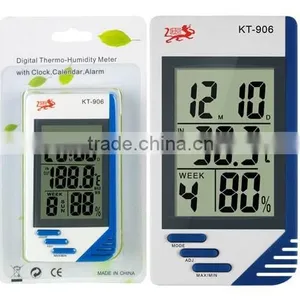 Hot Selling Wall Clock Thermometer Hygrometer thumbnail-2